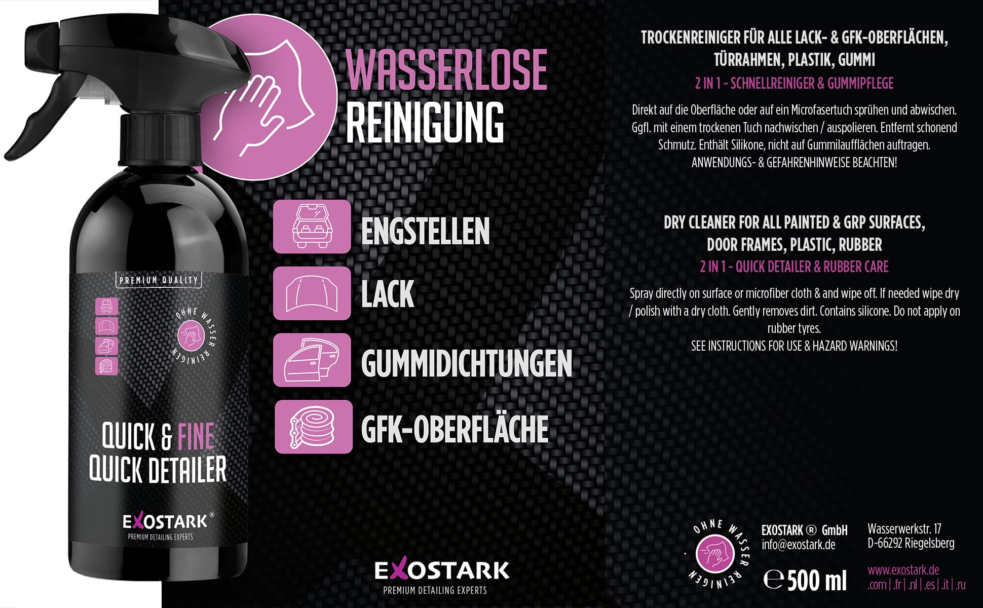 Quick & Fine – Produktlinie